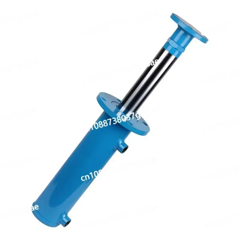 8-ton Flange Hydraulic Cylinder, Bi-directional Telescopic Chopping and Packing Support Leg Oil Cylinder