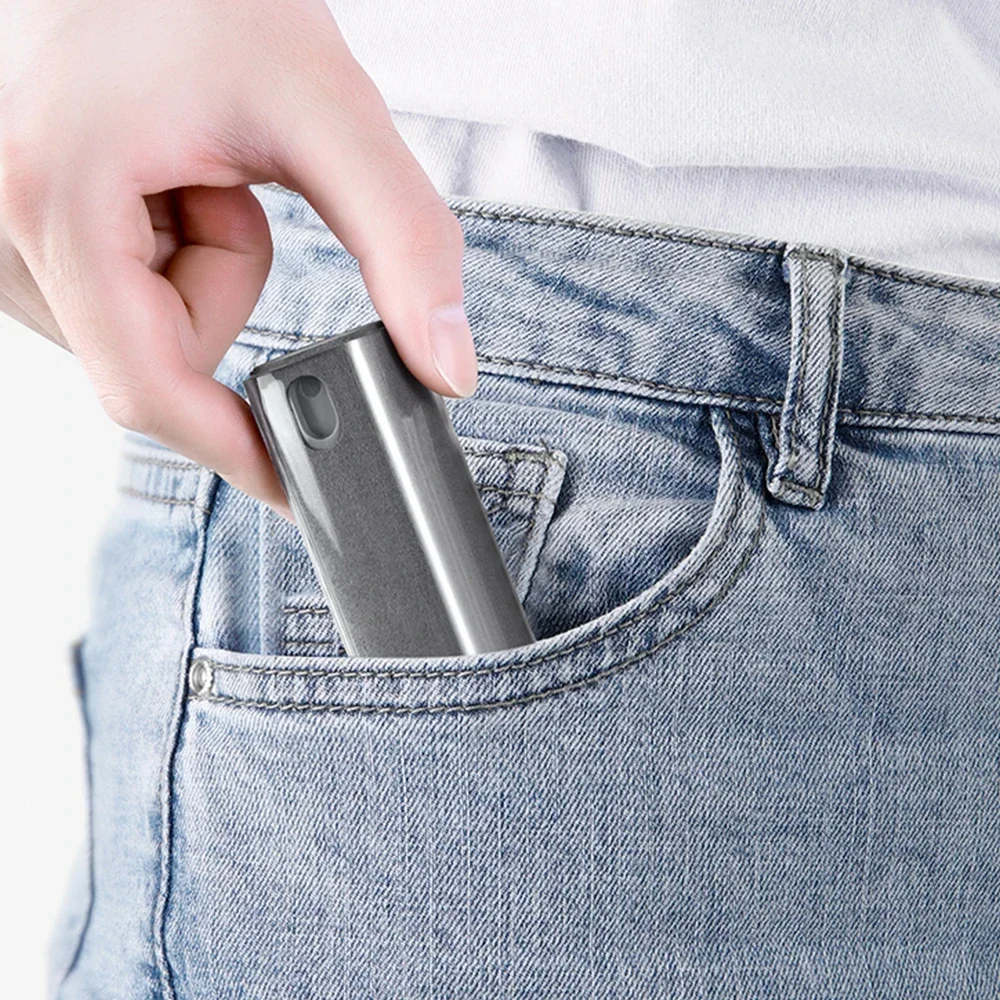 Screen Cleaner Spray para Celular, 2 em 1, Ferramenta Removedor de Poeira, Pano de Microfibra para iPhone, Xiaomi, Computador, Limpeza