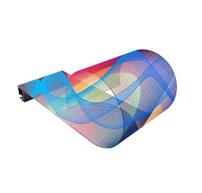 Flexible Transparent LED Film Screen Glass Window Film Display Screen Transparent