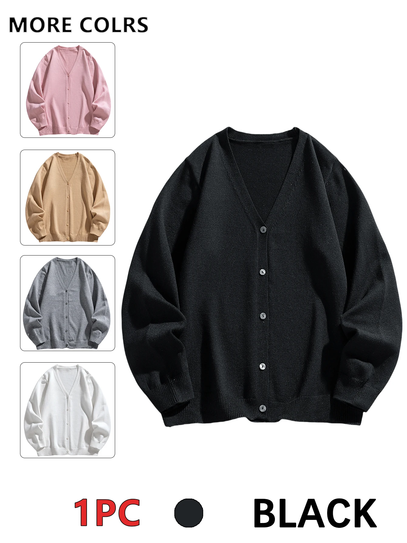 

Мужской обычный однотонный повседневный кардиган на пуговицах, Мужской модный вязаный свитер, подходит для альпинизма и езды на велосипеде, удобная ткань, подходит для домашнего отдыха, путешествий, занятий спортом, бега, повседневных поездок на работу, у