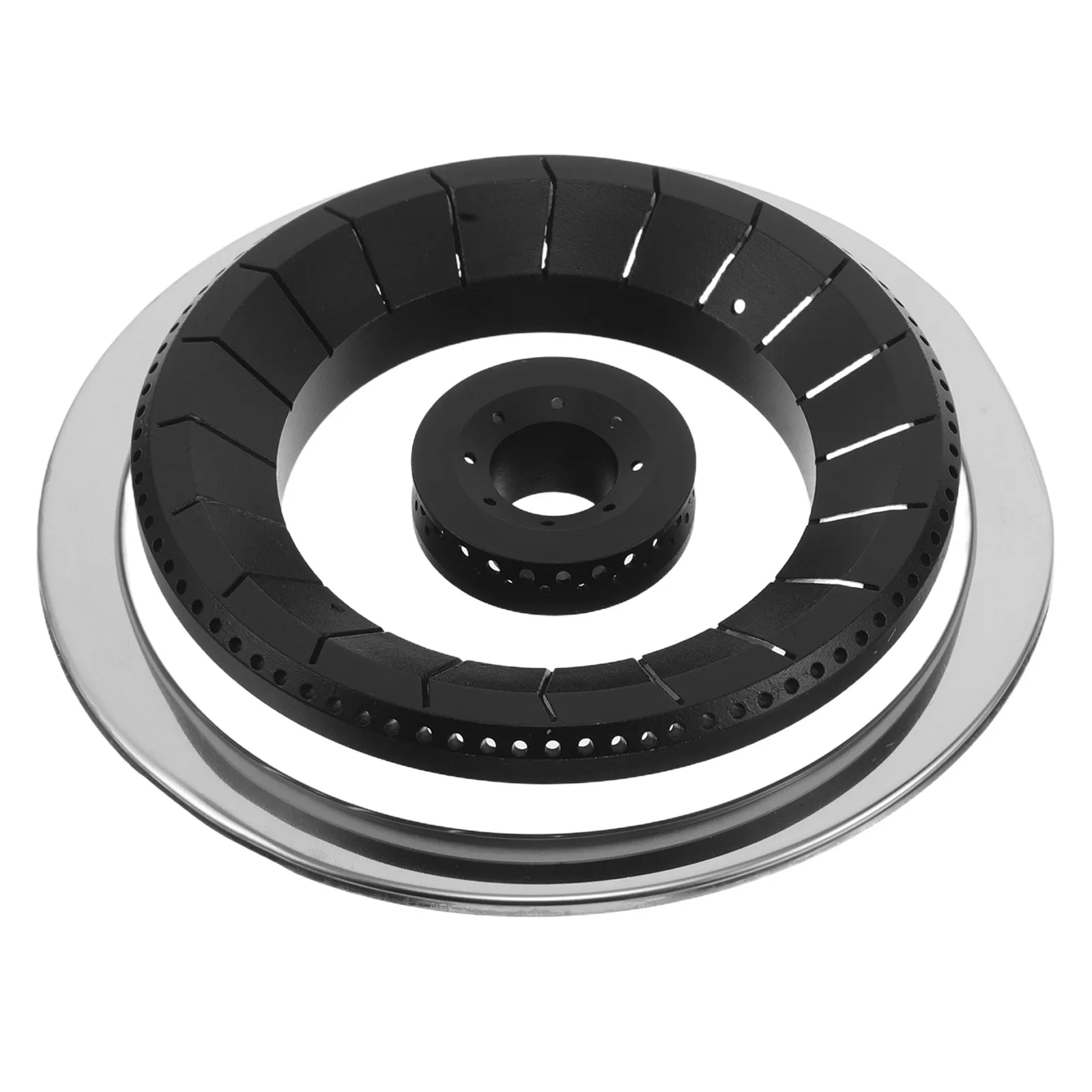 

Gas Stove Flame Distributor Built-in Burner Head For Even Heat Distribution Stove Steel Gas Cooktop Flame Splitter Replacement