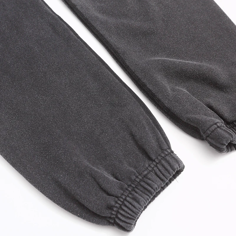 2025秋冬新作 セント ラウンドネック フーディー アメリカンヴィンテージ ルーズ フリース裏地付き オールドウォッシュ加工 長袖フーディー