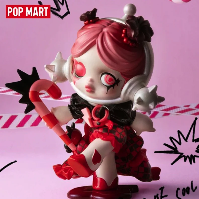 Официальный товар POPMART SKULLPANDA Tell Me What YouWant Series Фигурки Слепая коробка Игрушки Фигурка Mystery Box Коллекционная модель