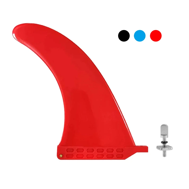 9 Inch SUP Surf Fins Detachable PVC Single Center Fin For Surfboard Longboard Paddleboard Surfing Accessories