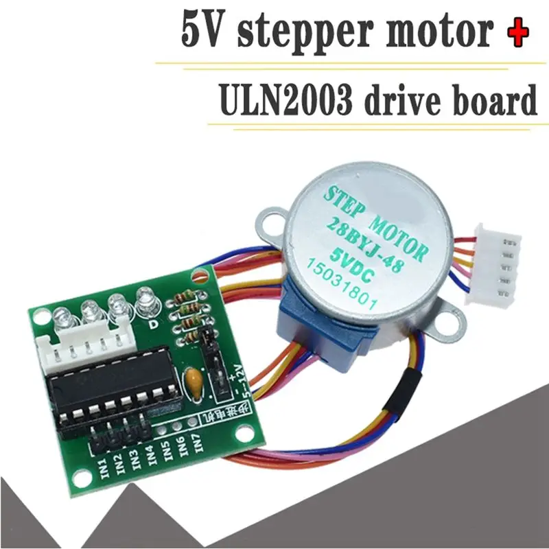 (CLOS) Uln2003 Stepper Motor Driver Board + 5V Stepper Motor Stepper Motor Complete Set