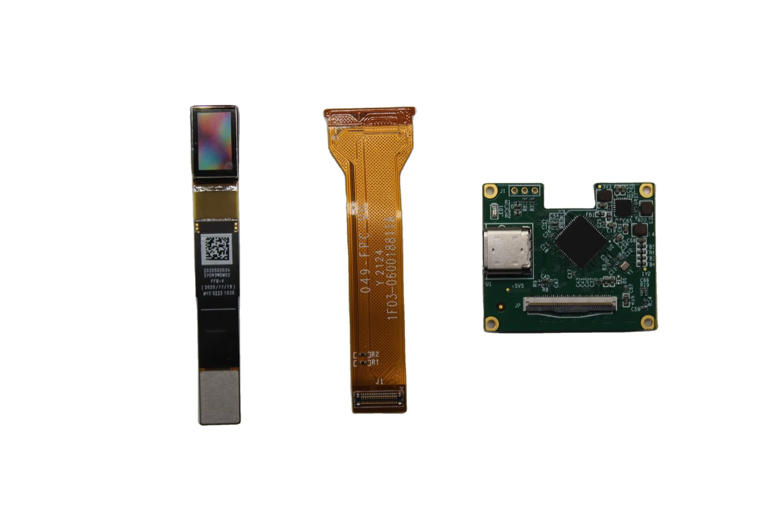 TDO 0.49 بوصة 1920*1080 شاشة FPC Oled طويلة عرض شفاف Microtech لنظارات AR VRdisplay AR