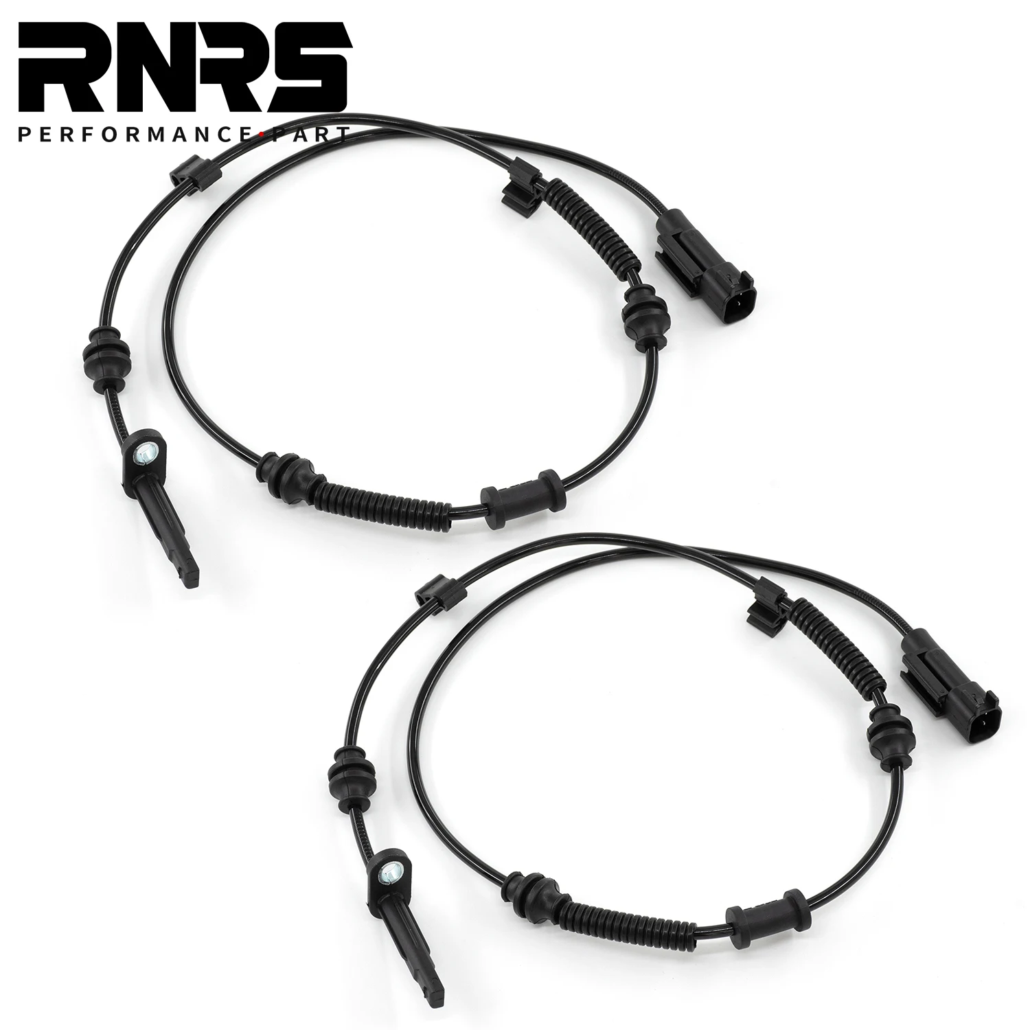 2PCS Rear L and R ABS Sensor for Jeep Cherokee 2014 - 2022 Standard Suspension 53307418 68141898AA