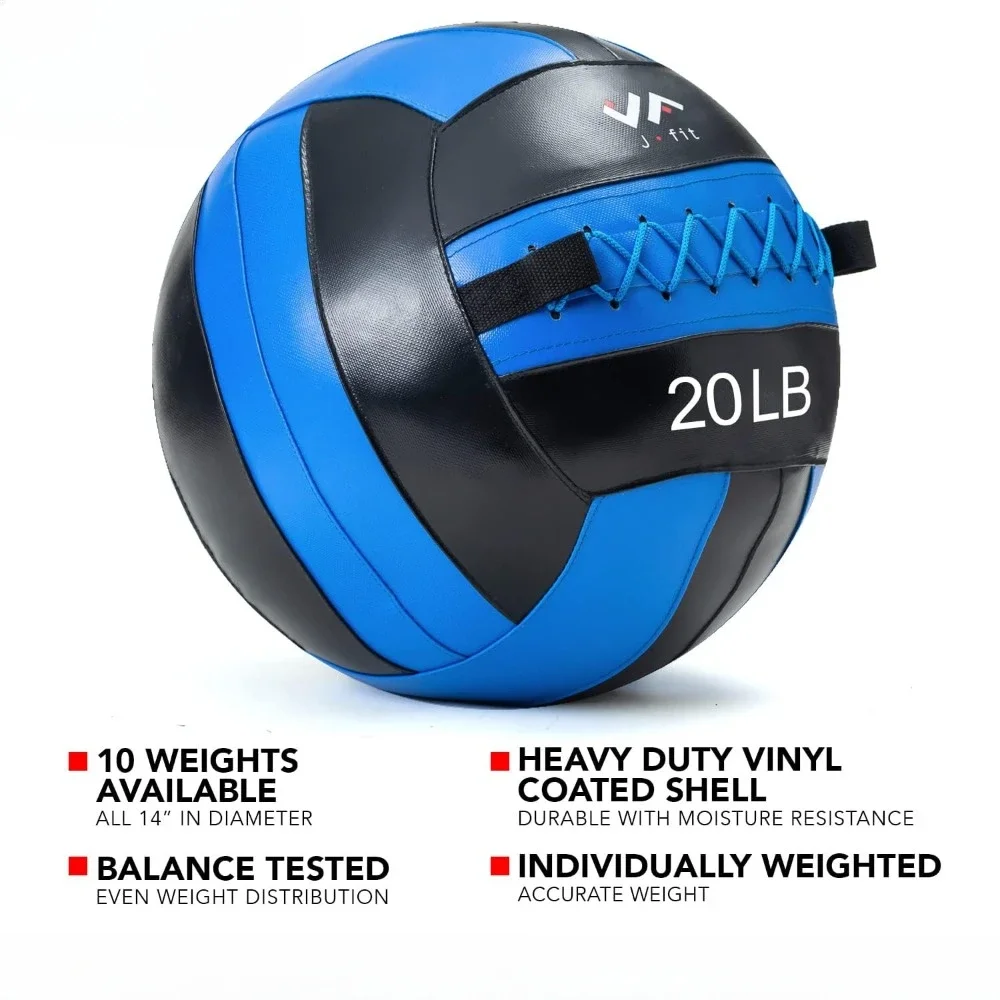 

--Wall Ball, 20 LB, Blue/Black