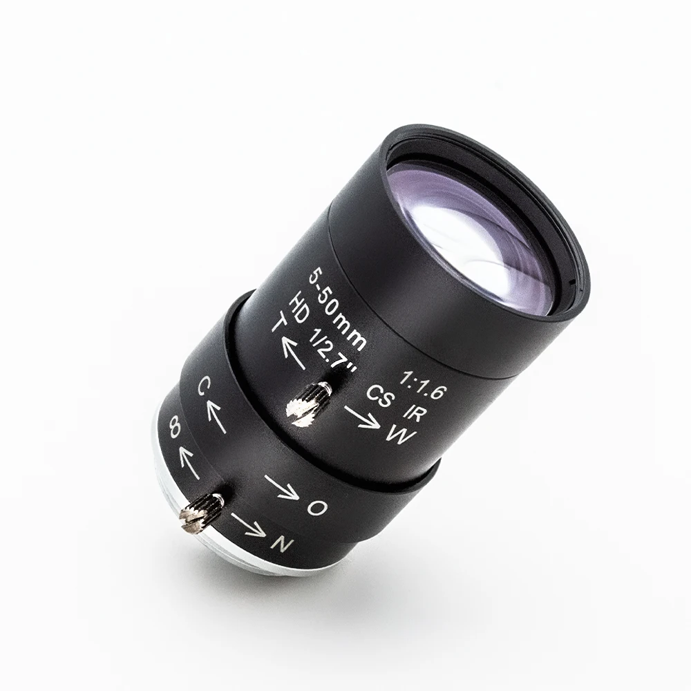 WGWK-C35-50A CCTV 5-50mm Camera Lens CS Mount 3MP Manual Zoom For Industrial Machine Vision IP Cameras Lens Surveillance Webcam