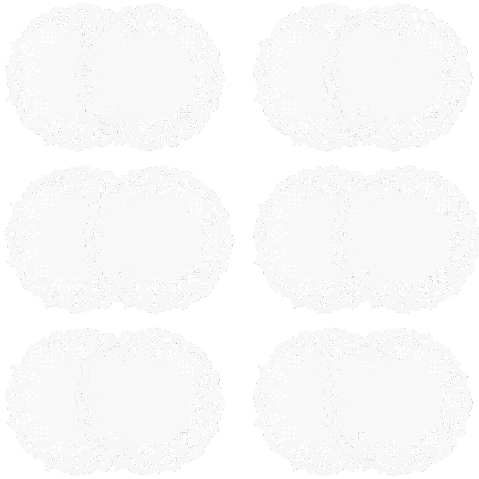 100pcs Cake Set Paper Doilies 6 5 Inch Lace Cake Paper Doilies Oil Absorbing Round Dessert Kitchen Bar