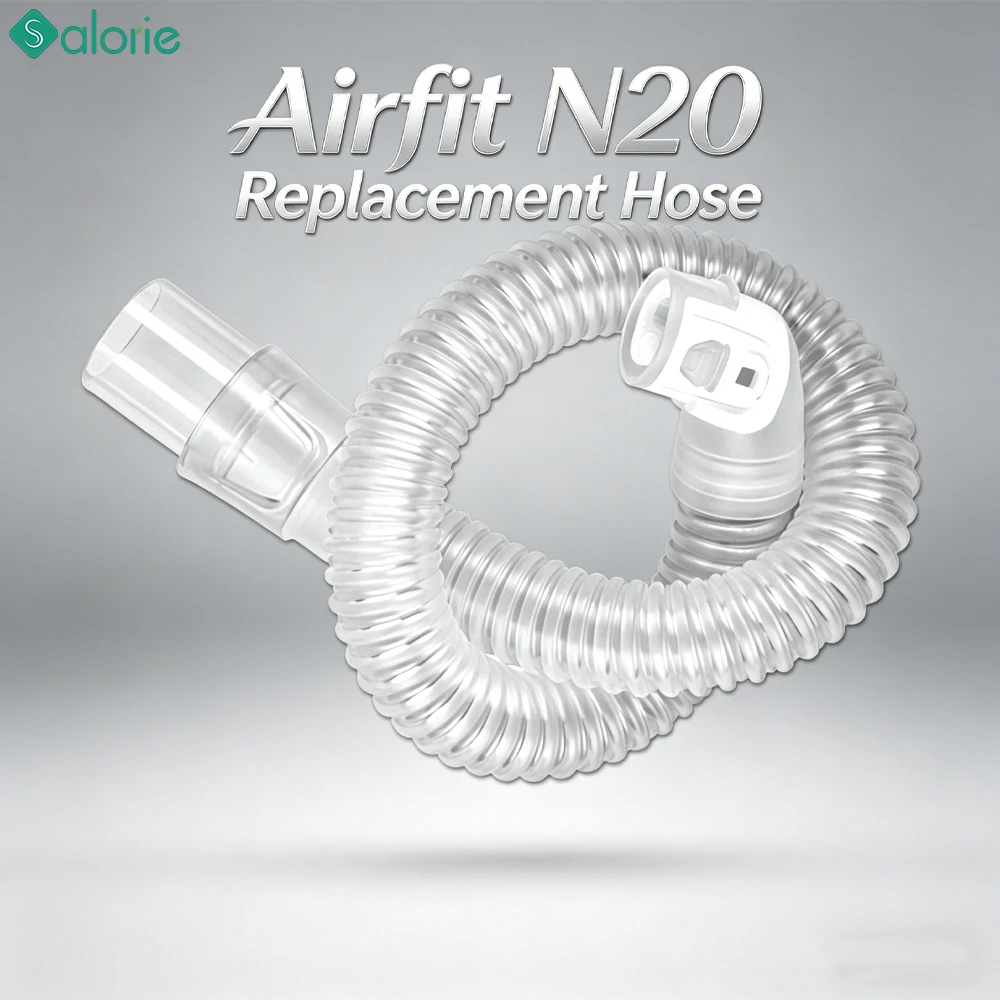 

2 Packs Replacement Tube for Airfit N20, Replacement Short Tube Compatible with N20, Reduce Noise and Leakage, CPAP Supplies