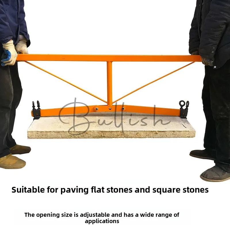 Curb stone clip Double lift Curb stone Hand