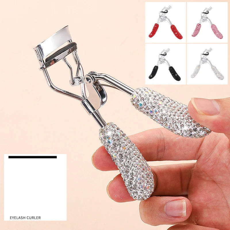 Diamond Stainless Steel Curling Eyelash Curler Women Eyelash Extension Tools Eyes Makeup Eyelashes Cosmetic Makeup Tools