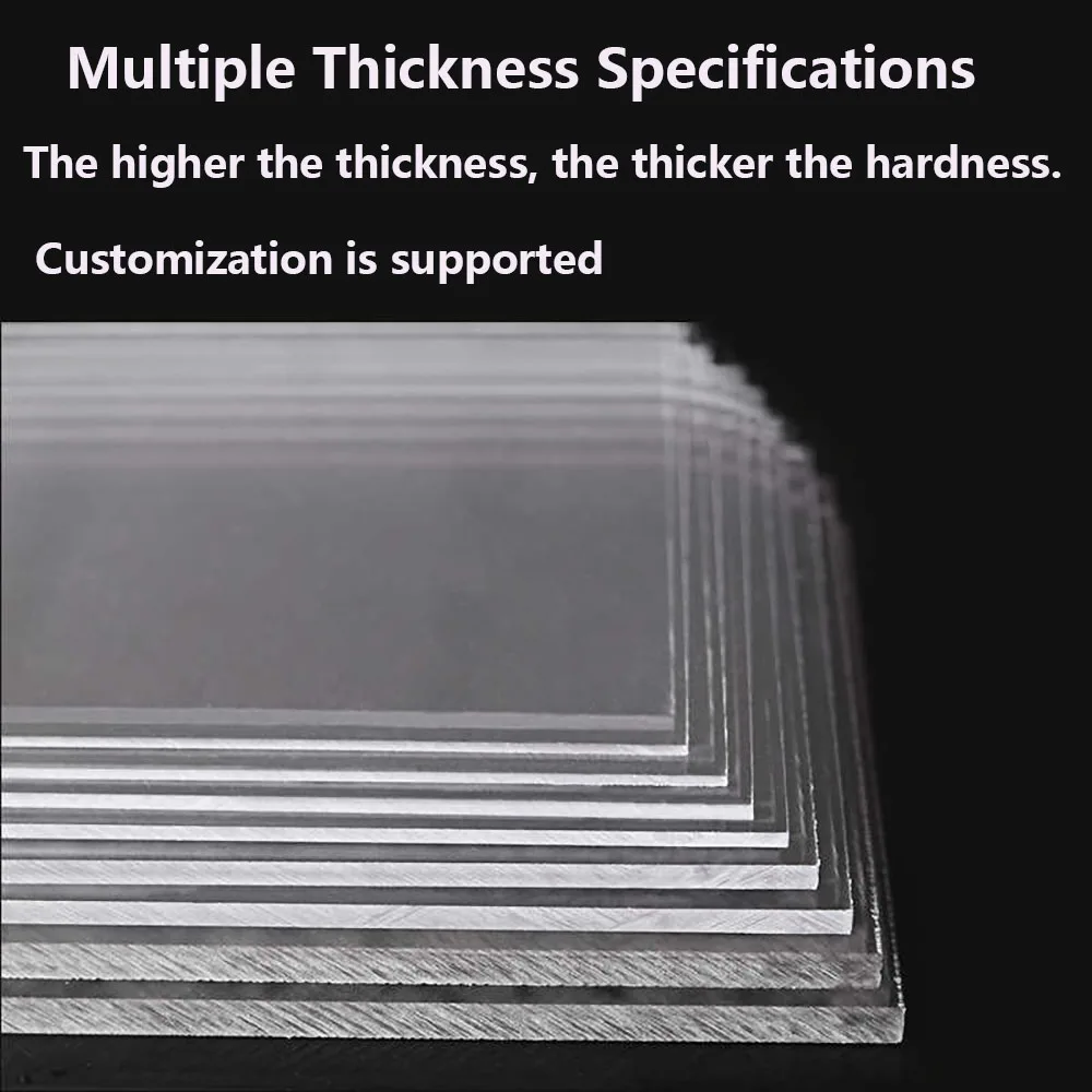 لوحة كمبيوتر عالية الشفافية، لوح بلاستيكي صلب مقاوم للحرارة مع سمك 2 مم 3 مم 4 مم 5 مم 6 مم 8 مم 10 مم 12 مم 15 مم 20 مم