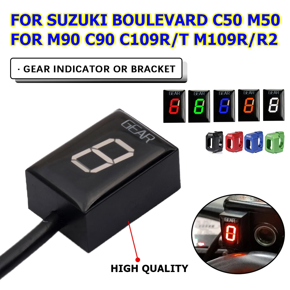 

Gear Display Indicator Meter For Suzuki Boulevard C50 M50 M90 C90 C109R C109T M109R M109R2 Motorcycle Accessories Speed Display
