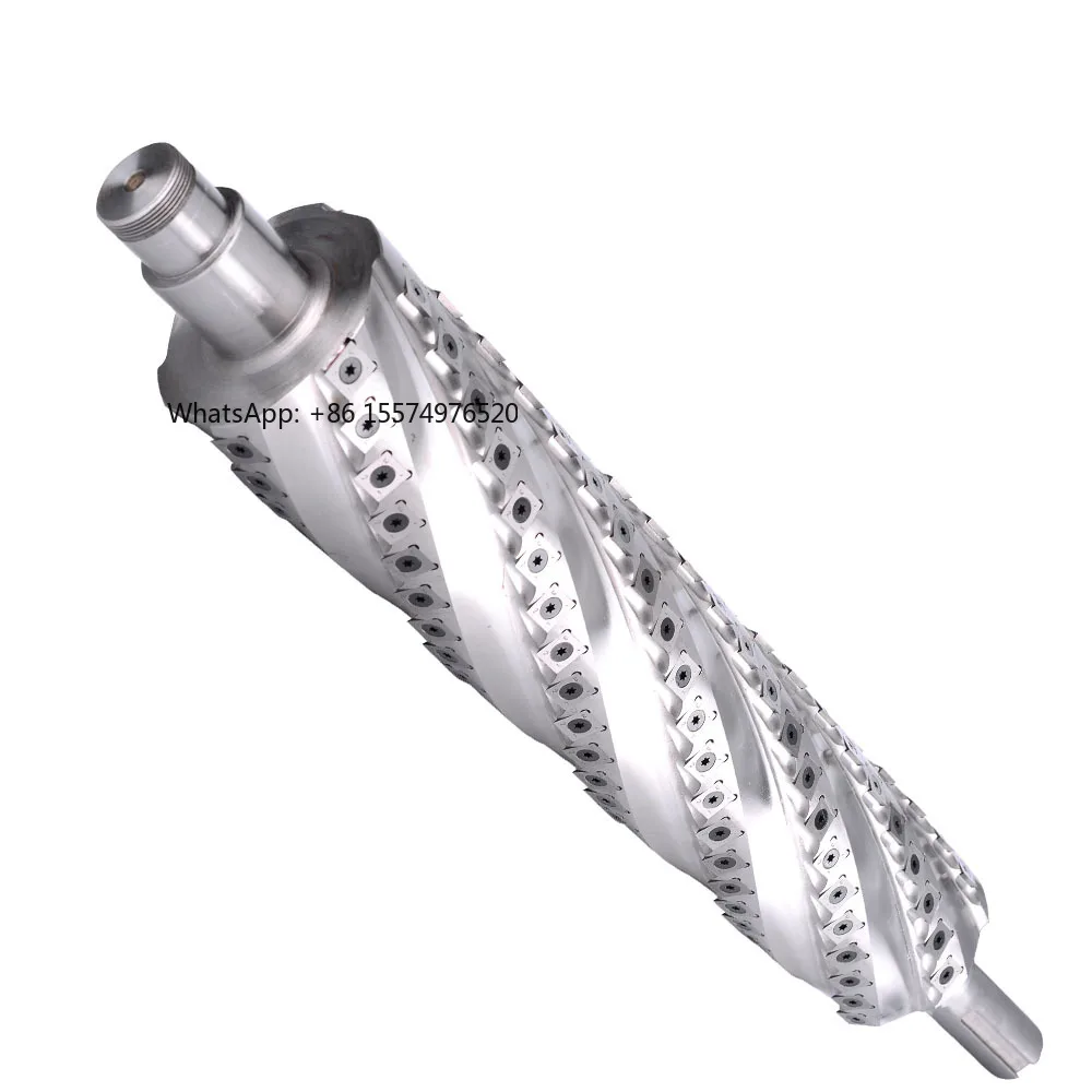 2026 Hot SellingLight Steel Helical Spiral Cutter Head Planer Made in China Woodworking Tool 4T & 6T