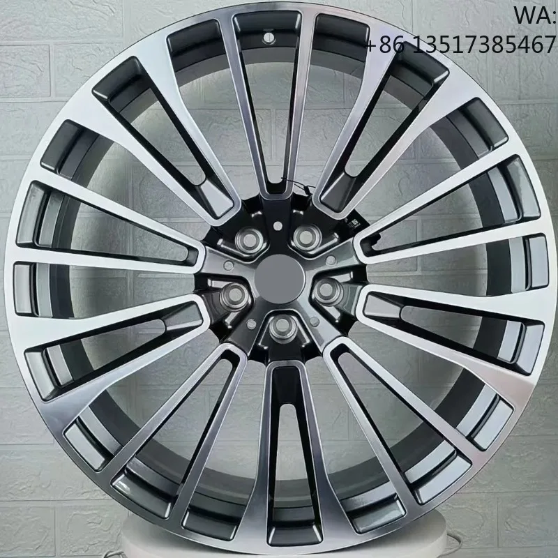 Lightweight Forged Wheel Hub for BMW X7 in Stock 22 Inch 9.5J/10.5J. ET32/43  Gray Car Surface 66.56/5*112