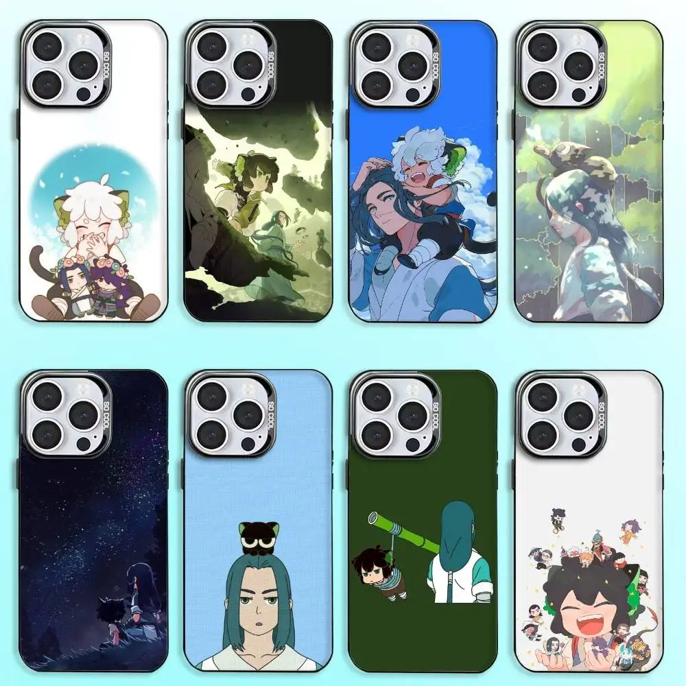 

The L-Legend of H- Hei Phone Case For iPhone17,16,15,14,13,12,11 Plus,Pro Max Colored Silver Plated Inside Cover