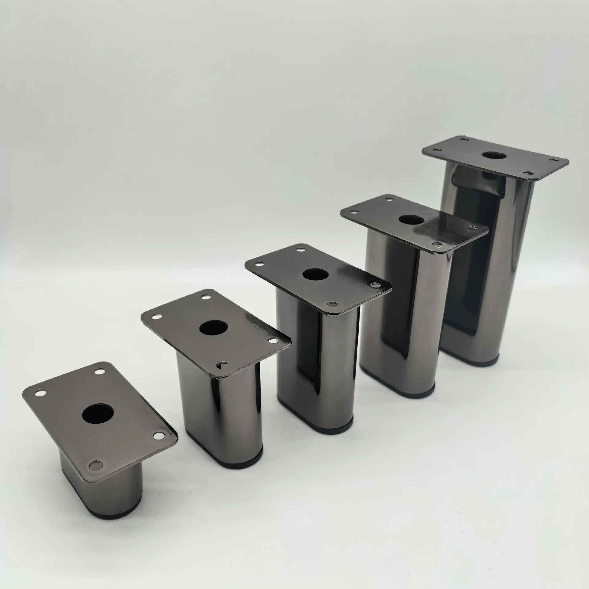 4Pcs Furniture Cabinet Metal Legs DIY Furniture Sofa Table Bed Shoe Cabinet Desk Legs Hardware Accessories