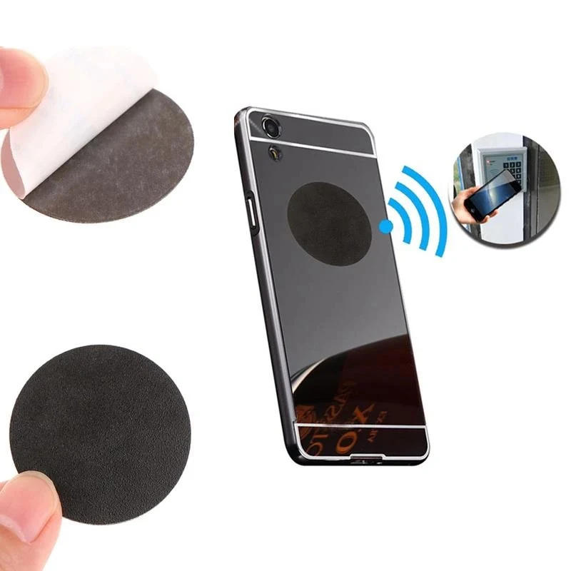 Étiquettes Autocollantes Noires de Proximité pour Téléphone Portable, Anti-Interabovable, RFID, 125 tiens z, T5577, EM4305, 5 Pièces