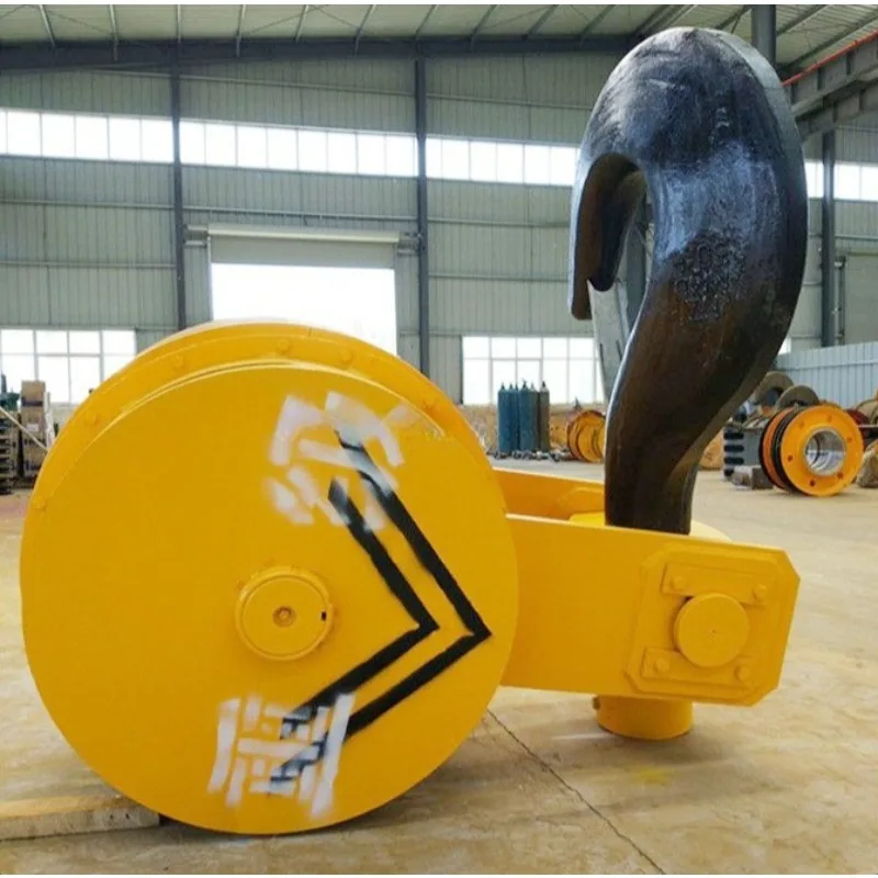 Heavy Load 5 Ton 10 Ton Forged Cast Steel Double Hook Assembly Crane Lifting Hook Block Industrial Hoist Replacement Hook Head