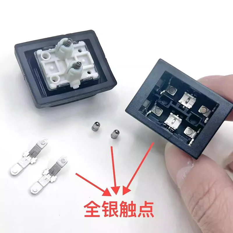 1~5pcs/lot Ship-shaped switch steering direction change power switching 6-pin three-position rocker switch button SR-13