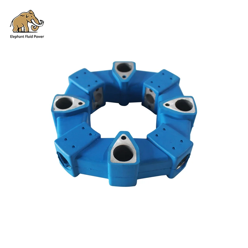 

Excavator Hydraulic Pump Parts Coupling Flexible Rubber Coupling 22A Blue