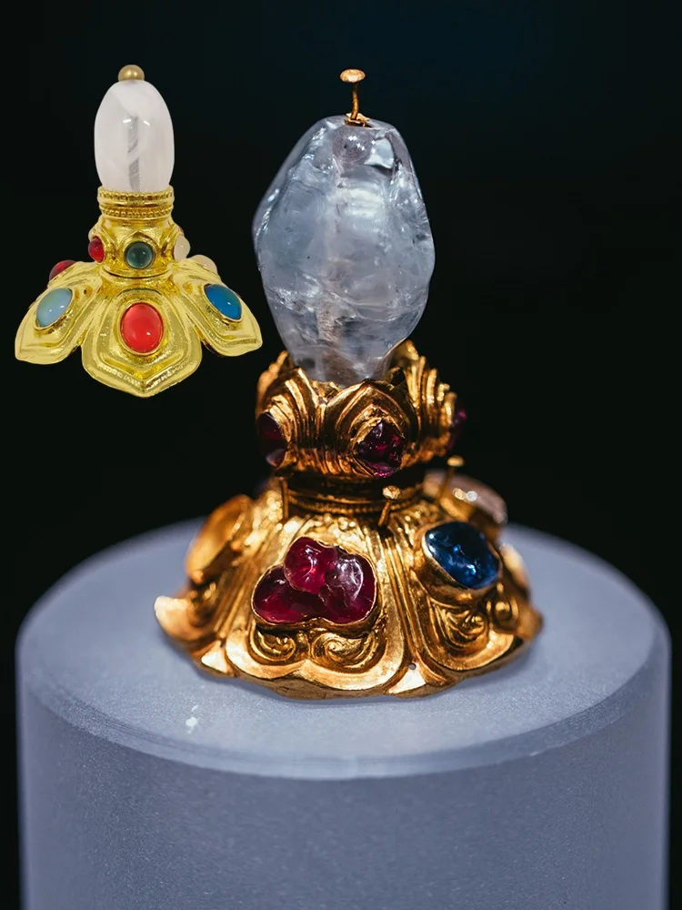 alloy-hat-top-hanfu-round-neck-robe-korean-style-flying-fish-uniform-cap-steel-helmet-shape-ufo-accessory-summer-new-arrival