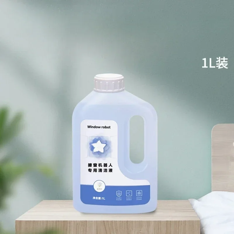 1л жидкость для мытья окон для Ecovacs W1PRO, сменные аксессуары, очиститель для стекол W920/W880, чистящее средство, детали для чистки Winbot