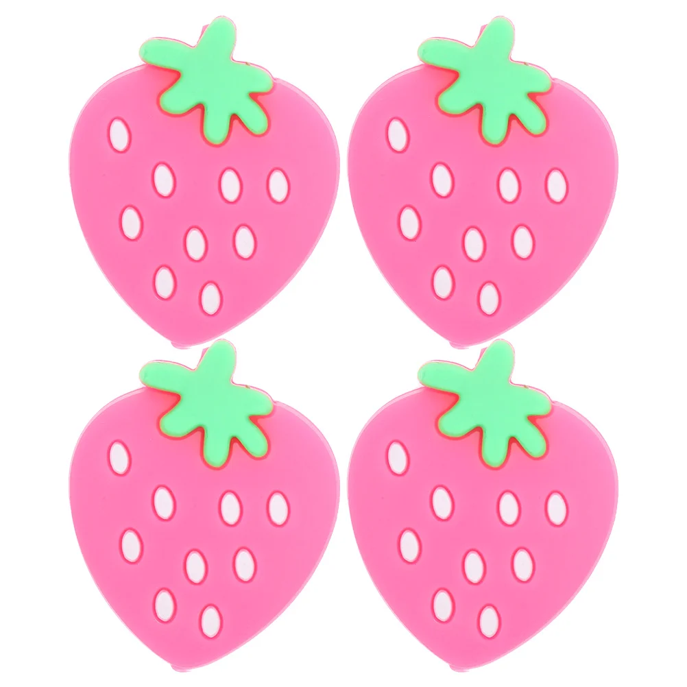 

4 Pcs Tennis Racket Shock Absorber Racquet Dampeners Silicone Shocks Absorbers Tiny Balls