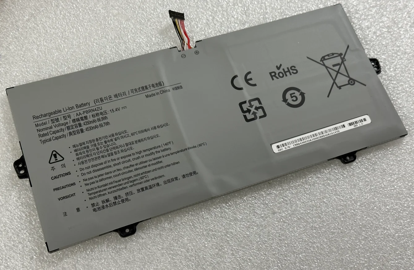 AA-PBRN4ZU Laptop Battery For Samsung NP930QCG 950QCG 930XCJ 950QCJ 930QCJ 950XCJ