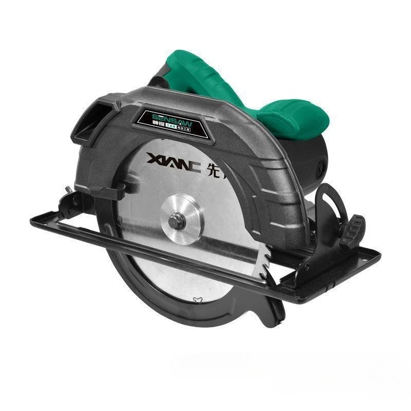 2025Sierra circular eléctrica, cortadora eléctrica de 12 pulgadas, sierra eléctrica de disco circular de mano, herramienta multifuncional para el hogar
