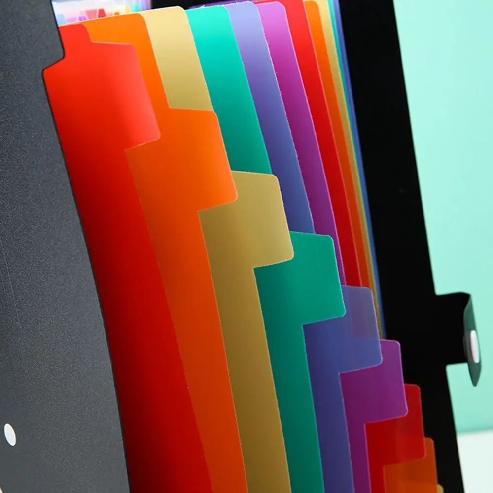 A4 orgeltas voor schoolkantoor met kliksluiting Opbergtas Testpapierhouder Documententas Documentorganisator Bestandsmappen