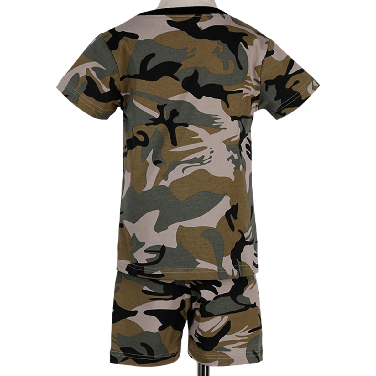 Baby Boy Clothes Toddler Summer Pajamas Kids Camouflage Clothing Cosplay Game Costume Sets Girl Cute Cartoon Halloween Costume