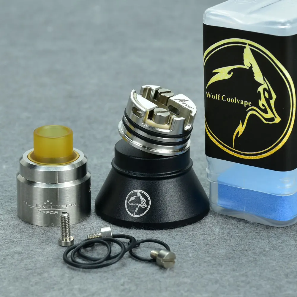 WolfCoolvape The Flave Style 22mm RDA vape mtl rda tank with bf pin Rebuildable Dripping Atomizer mtl rda vape tank