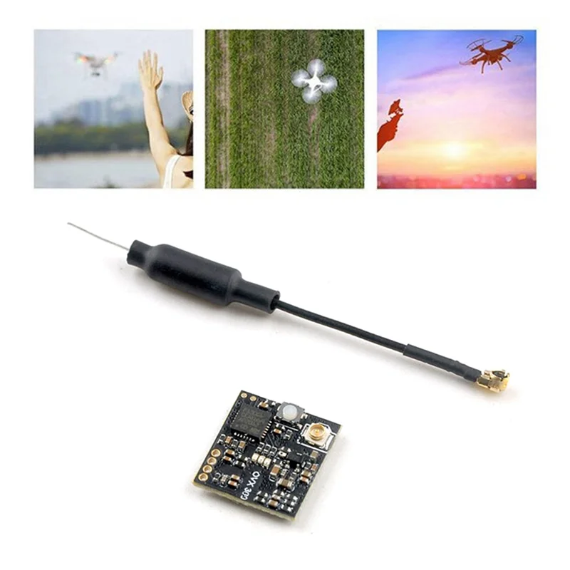 

ABKQ-Openvtx OVX300 5.8Ghz 40-Channel Nano VTX Receiver, Power Modes 0/RCE/25Mw/100Mw/300Mw For FPV Racing RC Drone