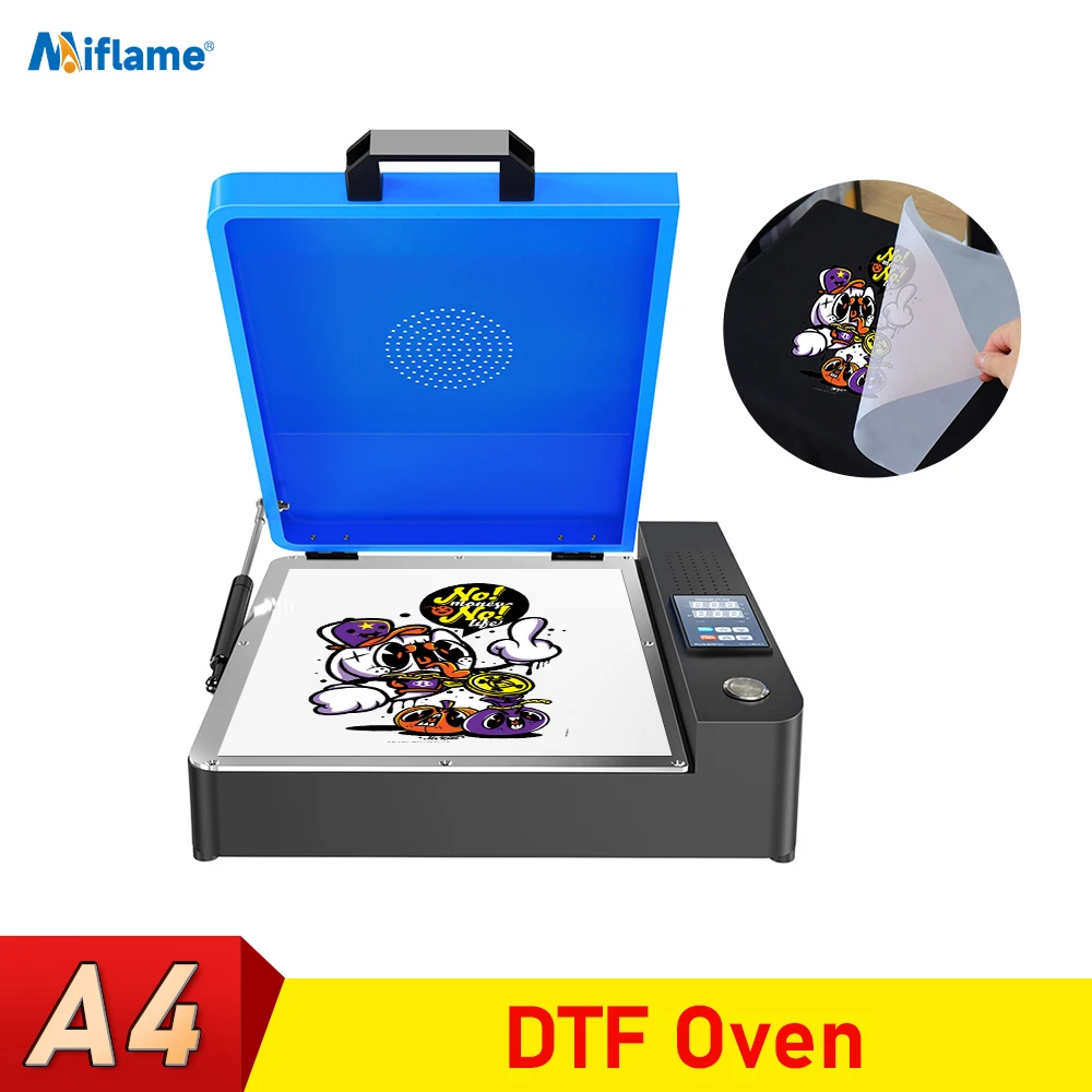 A4 DTF Oven Direct to Film 21CM Oven Baking DTF Printer Dryer For T shirt Printing Film For DTF Printer DTF Film Dryer