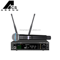 SLXD24/B58 UHF Wireless Microphone System Dual Channel Dynamic Mic  Karaoke Church Performen SLXD24 Beta58