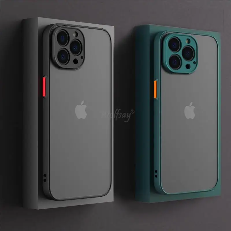 Funda iPhone 15 Pro Max TPU mate transparente Antigolpes - imagen 2