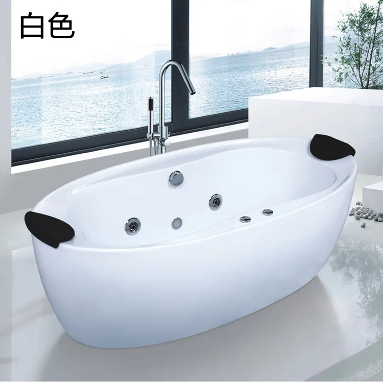 Newest eco friendly standard size massage bathtub whirlpool 1.7 meters