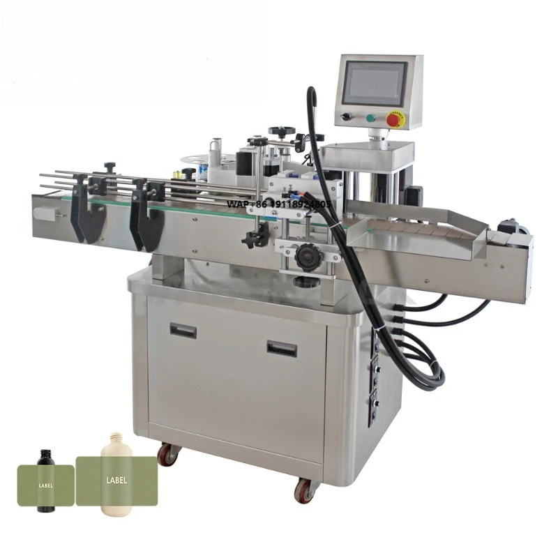 ARLM-160B Labeling Machine Fully Automatic Glass Round Jars Cans Bottles Food Wine Cosmetic Beverage Labeling Machine