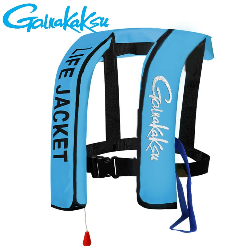 

2023 New Adult Inflatable Fishing Life Jacket Fast Manual Inflatable Emergency Rescue Life Vest Outdoor Surfing Life Jacket