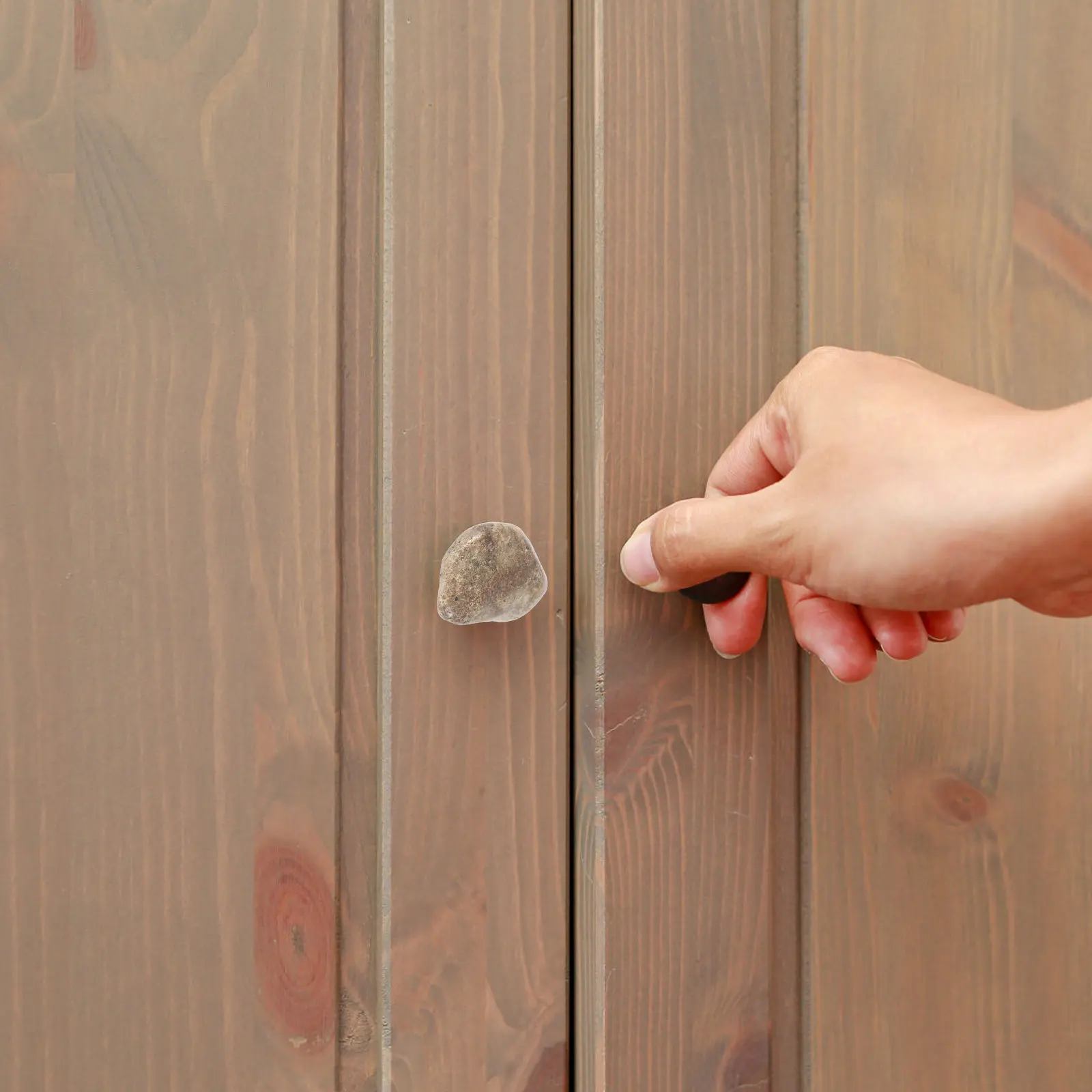 1Pcs Stone Cabinet Handle Wear-Resistant Furniture Drawer Handle Accessory Door Wardrobe Pull Hardware Replacement