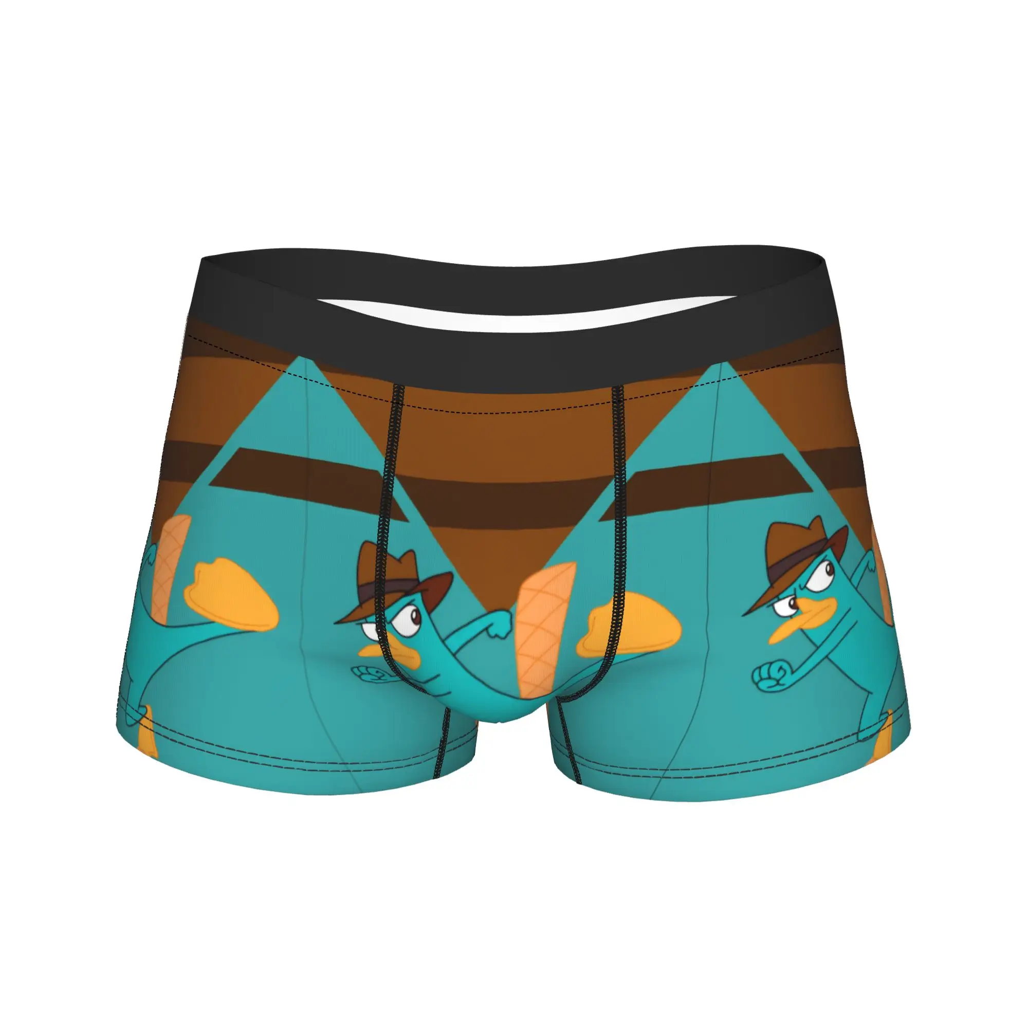 

Мужские трусы-боксеры Perry the Platypus: мягкие, модные, качественные, больших размеров