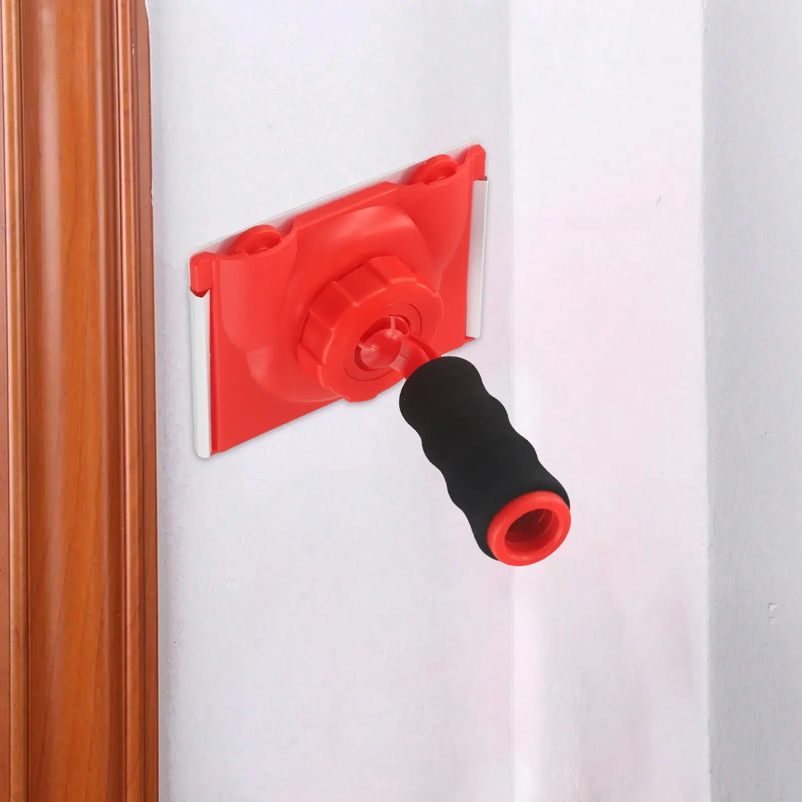 Verfrandtrimmer Kunststof bekleding Verfrandger Verstelbare muur Hoekkussen Schilder 122×90mm Platte borstel Sponsborstel Voor op waterbasis