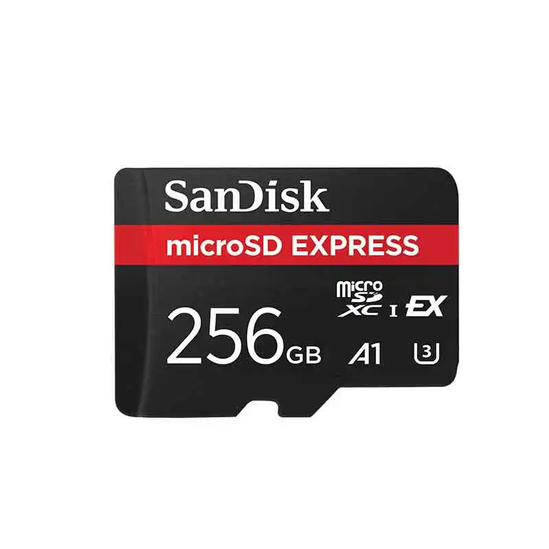 SanDisk 256GB TF (MicroSD Express) Memory Card,Read Speed880MB/s,Multi-Device Compatible, Memory Card for Switch 2 Game Consoles