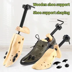 Shoe Stretcher Trees Adjustable Length Width for Shoe Widener Wooden Expander Wide Feet Bunions Calluses Wooden Shoe Stretcher