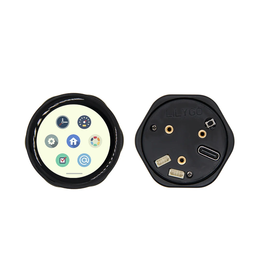 LILYGO T-Encoder-Pro ESP32-S3 Rotary Encoder with 1.2-inch Touch Display