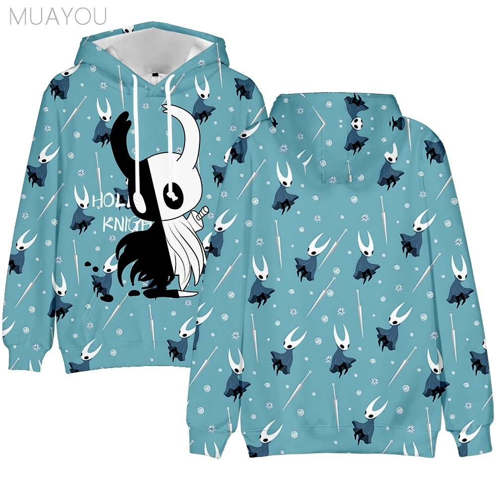 Hollow Knight Silksong sweat à capuche pour homme femmes 3D imprimé vêtements printemps automne loisirs Hollow Knight sweat à capuche