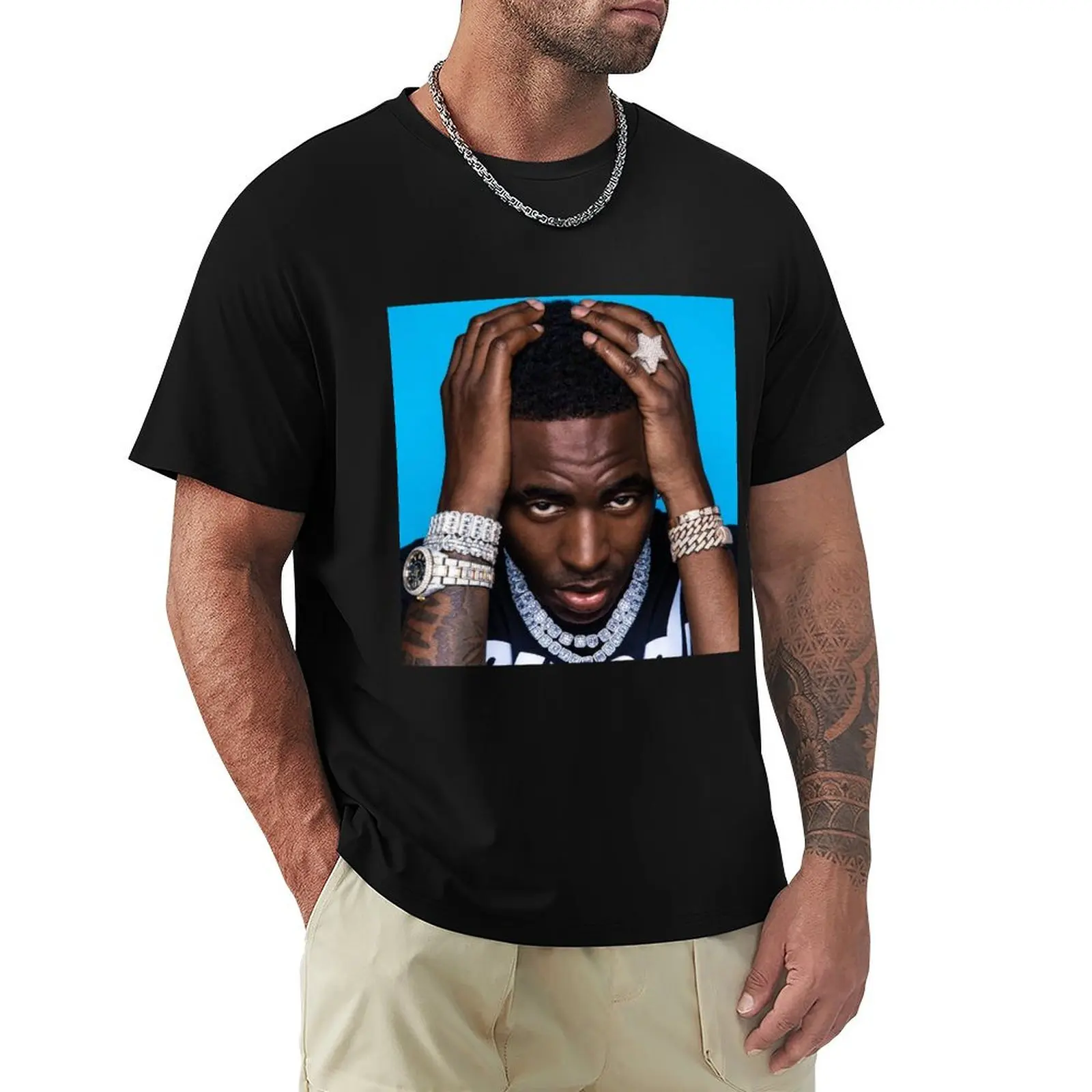 RIP Young Dolph T-Shirt Plus Size Solid Color T-Shirt